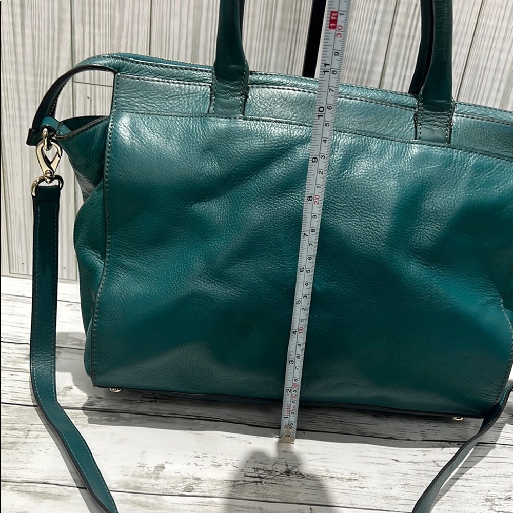 Kate Spade Green Satchel with Bow Detail Crossbody Bag - Picture 7 of 12